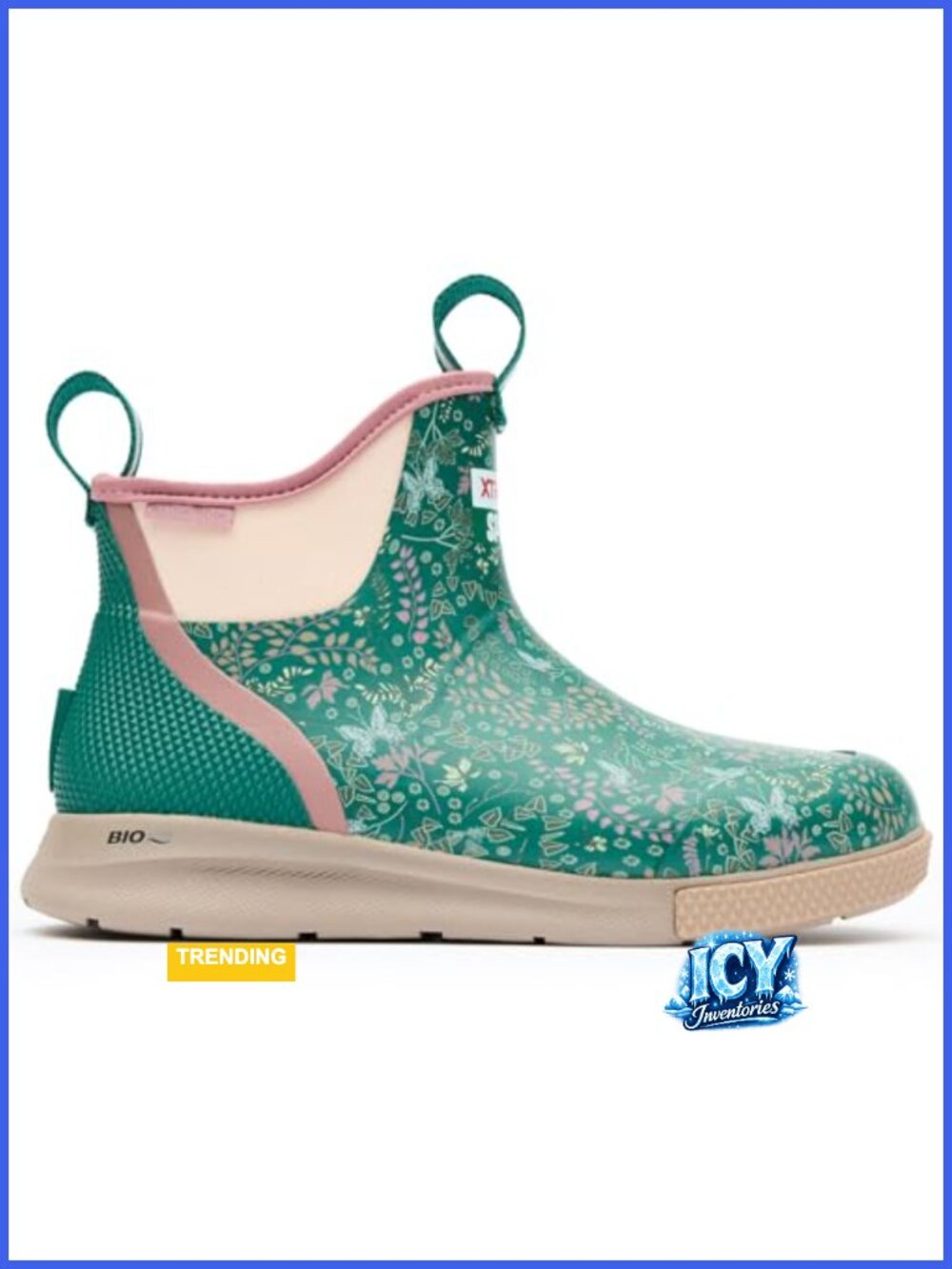 Women's 6 Inch Ankle Deck Boot Waterproof Slip-Resistant